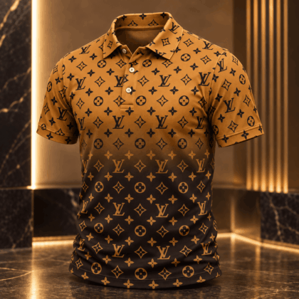Louis Vuitton | Monogram Gradient Print Polo Shirt Thanksgiving 2026 Collection