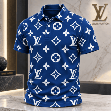Louis Vuitton | Oversized Monogram Print Polo Shirt Thanksgiving 2026 Collection