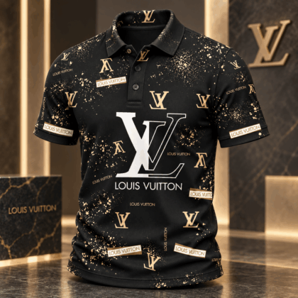Louis Vuitton | Monogram Paint Splatter Polo Shirt Thanksgiving 2026 Collection