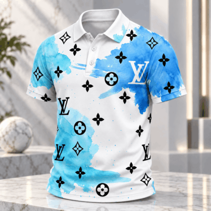 Louis Vuitton | Watercolor Monogram Splash Polo Shirt Thanksgiving 2026 Collection