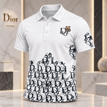 Dior | Teddy Graffiti Monogram Polo Shirt Christmas 2026 Edition
