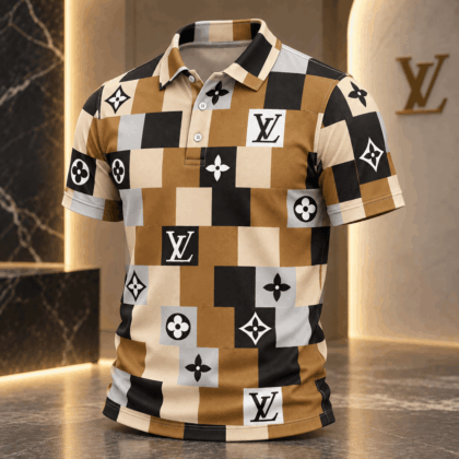 Louis Vuitton | Monogram Patchwork Print Polo Shirt Black Friday 2026 Collection