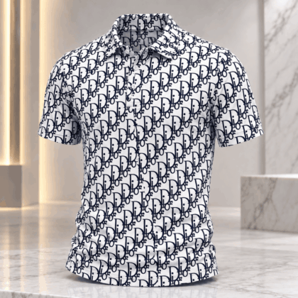 Dior | Oblique Monogram Print Polo Shirt Christmas 2026 Edition