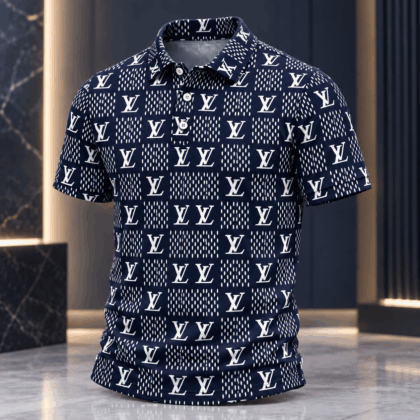 Louis Vuitton | Dotted Monogram Grid Polo Shirt Black Friday 2026 Collection