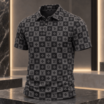 Louis Vuitton | Monogram Checkerboard Print Polo Shirt Black Friday 2026 Collection