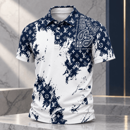 Louis Vuitton | Monogram Paisley Splatter Polo Shirt Black Friday 2026 Collection