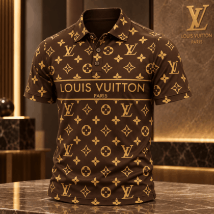 Louis Vuitton | Golden Monogram Band Polo Shirt Black Friday 2026 Collection