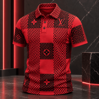 Louis Vuitton | Monogram Mesh Patchwork Polo Shirt Black Friday 2026 Collection