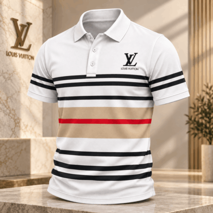 Louis Vuitton | Heritage Colorblock Stripes Polo Shirt Year-End 2026 Collection