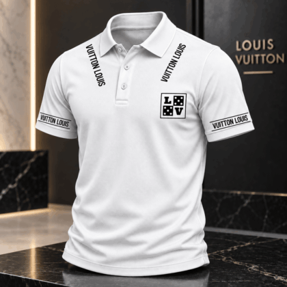 Louis Vuitton | Dice Crest Typography Polo Shirt Year-End 2026 Collection