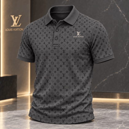 Louis Vuitton | Shadow Monogram Print Polo Shirt Year-End 2026 Collection