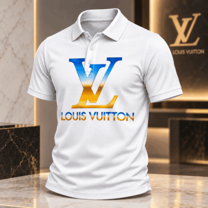Louis Vuitton | Sunset Gradient Logo Polo Shirt Year-End 2026 Collection