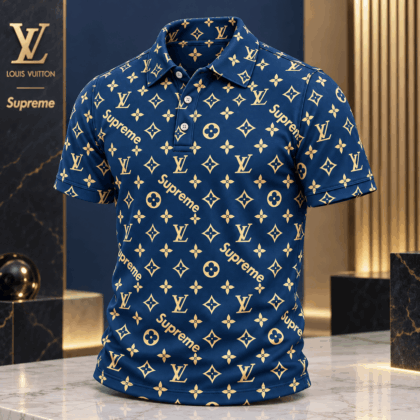 Louis Vuitton | Supreme Monogram Scatter Polo Shirt Year-End 2026 Collection