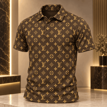 Louis Vuitton | Classic Monogram Print Polo Shirt Year-End 2026 Collection