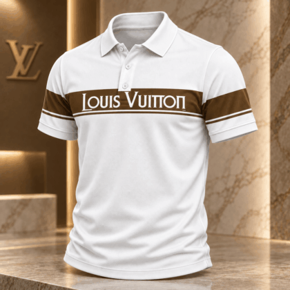 Louis Vuitton | Signature Chest Stripe Polo Shirt Year-End 2026 Collection