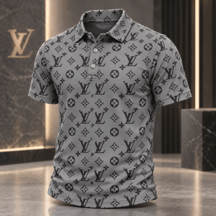 Louis Vuitton | Classic Monogram Print Polo Shirt Year-End 2026 Collection