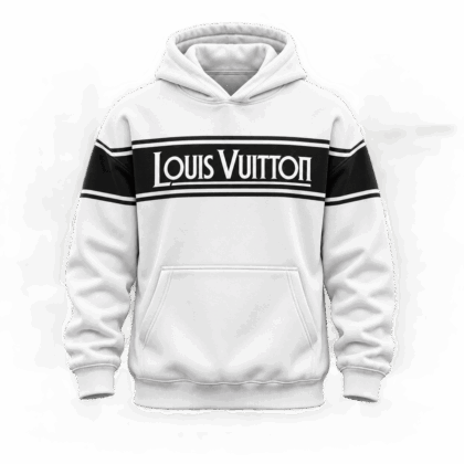 Louis Vuitton | Contrast Wordmark Stripe Hoodie Fall 2026 Collection