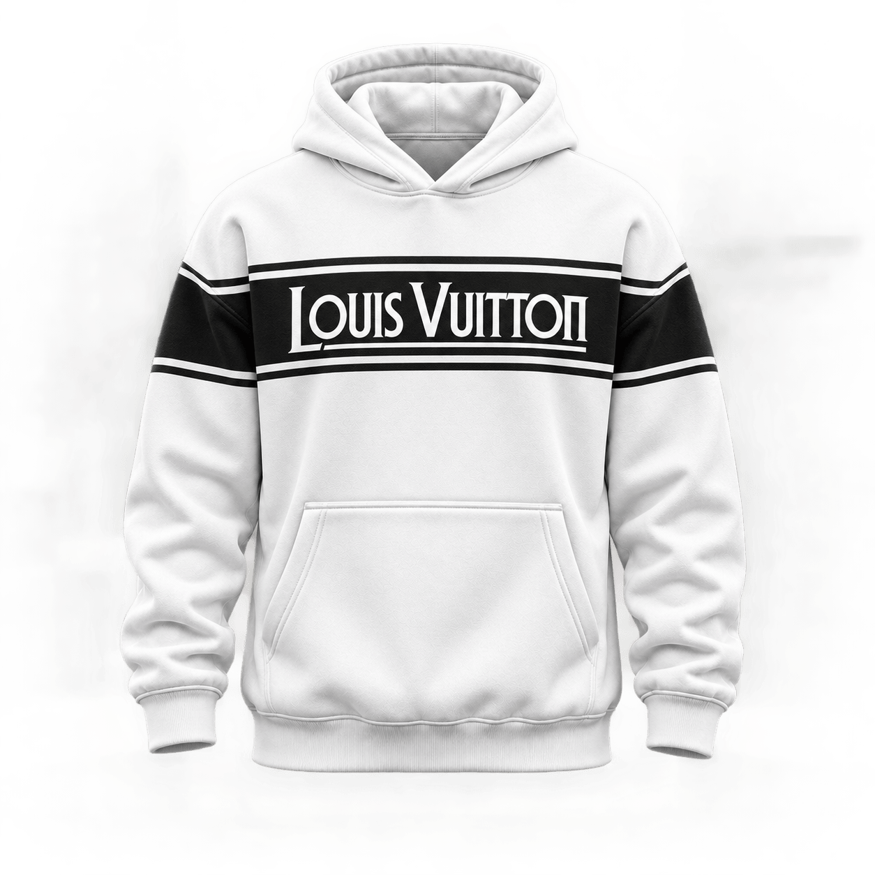 Louis Vuitton | Contrast Wordmark Stripe Hoodie Fall 2026 Collection