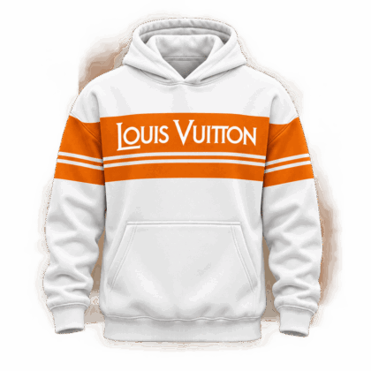 Louis Vuitton | Orange Varsity Stripe Hoodie Fall 2026 Collection