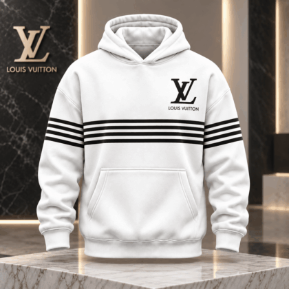 Louis Vuitton | Triple Stripe Logo Hoodie Fall 2026 Collection