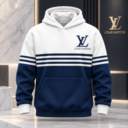 Louis Vuitton | Varsity Stripe Colorblock Hoodie Fall 2026 Collection