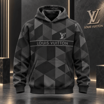 Louis Vuitton | Geometric Triangle Print Hoodie Fall 2026 Collection
