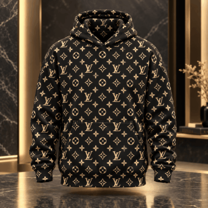 Louis Vuitton | Classic Monogram Print Hoodie Fall 2026 Collection