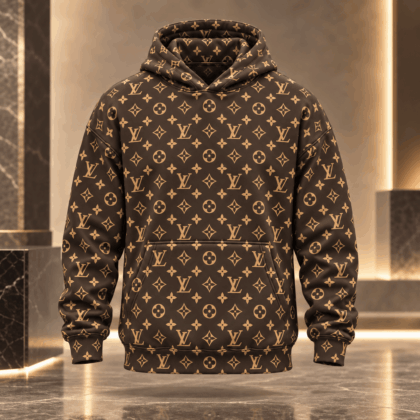 Louis Vuitton | Classic Monogram Print Hoodie Fall 2026 Collection