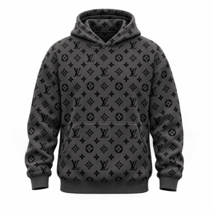 Louis Vuitton | Shadow Monogram Print Hoodie Winter 2026 Collection