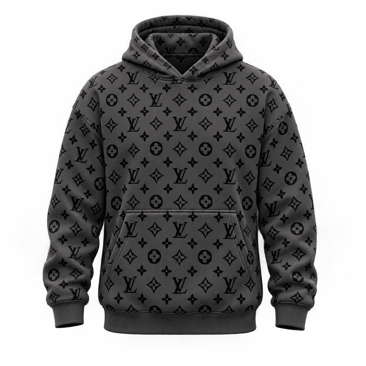 Louis Vuitton | Shadow Monogram Print Hoodie Winter 2026 Collection