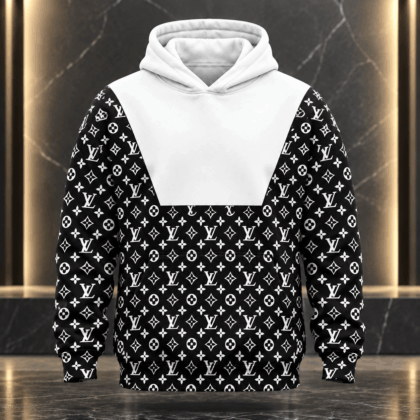 Louis Vuitton | Monogram Colorblock Print Hoodie Winter 2026 Collection