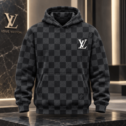 Louis Vuitton | Shadow Check Signature Hoodie Holiday 2026 Collection