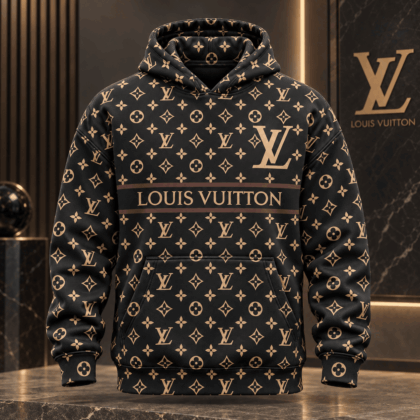 Louis Vuitton | Heritage Monogram Stripe Hoodie Holiday 2026 Collection