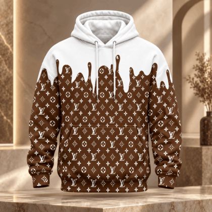 Louis Vuitton | Chocolate Drip Monogram Hoodie Holiday 2026 Collection