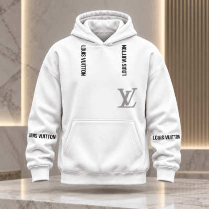 Louis Vuitton | Vertical Wordmark Monogram Hoodie Holiday 2026 Collection