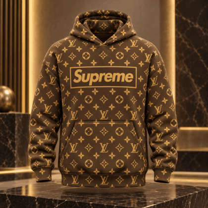 Louis Vuitton | Box Logo Monogram Hoodie Holiday 2026 Collection