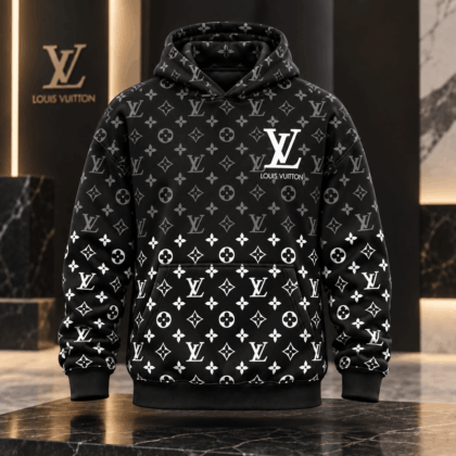Louis Vuitton | Gradient Monogram Print Hoodie Holiday 2026 Collection