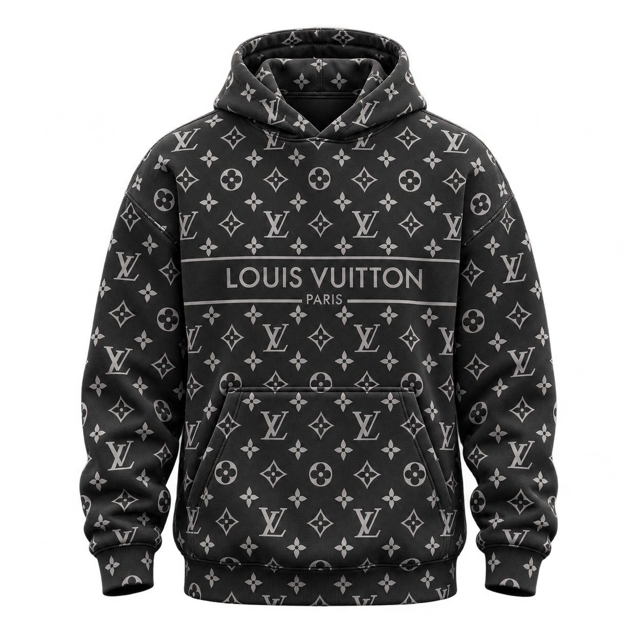 Louis Vuitton | Monogram Logo Stripe Hoodie Christmas 2026 Collection