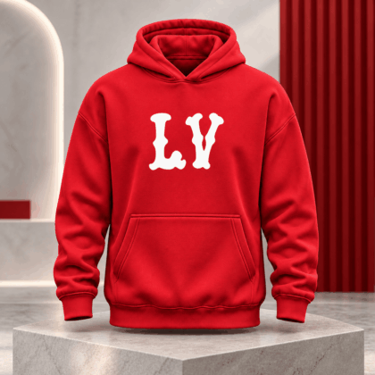 Louis Vuitton | Distorted Initials Graphic Hoodie Christmas 2026 Collection