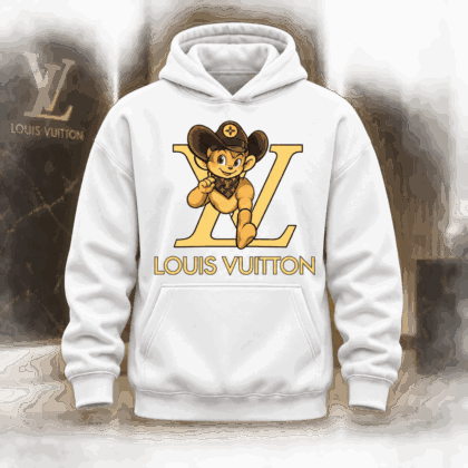 Louis Vuitton | Cowboy Mascot Graphic Hoodie Christmas 2026 Collection