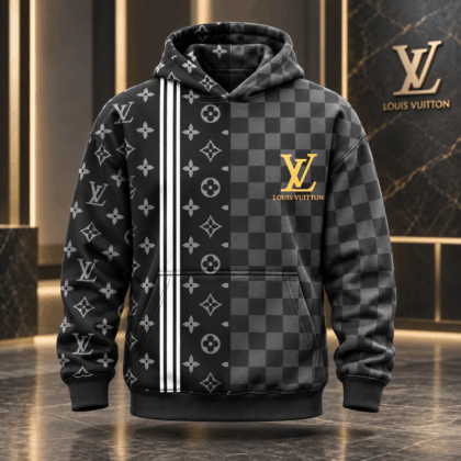 Louis Vuitton | Monogram Checkerboard Split Hoodie Christmas 2026 Collection