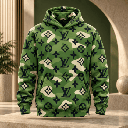 Louis Vuitton | Monogram Camo Print Hoodie Thanksgiving 2026 Collection