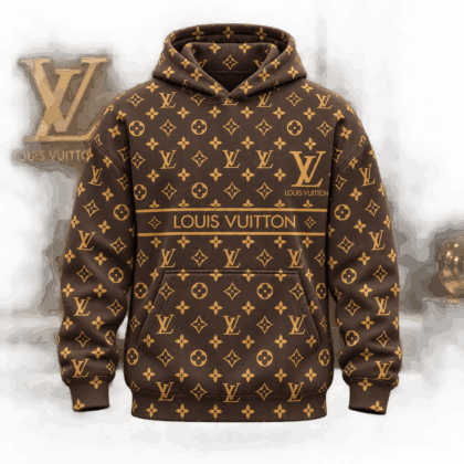 Louis Vuitton | Golden Monogram Stripe Hoodie Christmas 2026 Collection