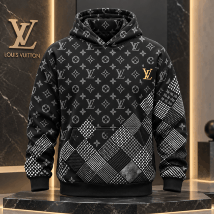 Louis Vuitton | Monogram Patchwork Check Hoodie Thanksgiving 2026 Collection
