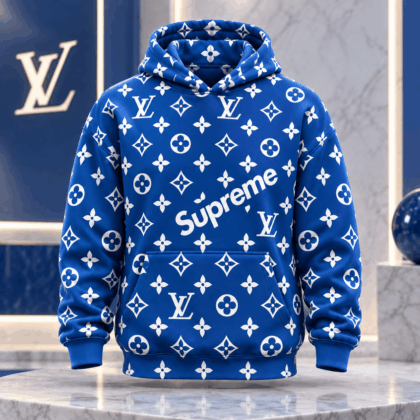 Louis Vuitton | Royal Monogram Wordmark Print Hoodie Thanksgiving 2026 Collection