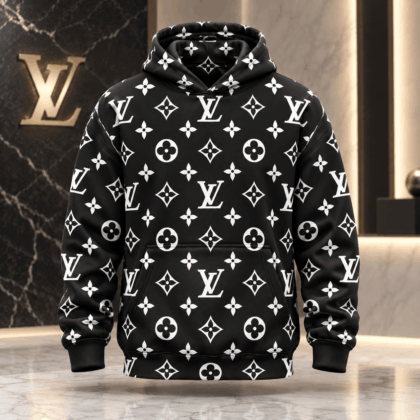 Louis Vuitton | Oversized Monogram Print Hoodie Thanksgiving 2026 Collection