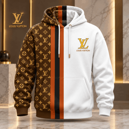 Louis Vuitton | Split Monogram Racing Stripe Hoodie Thanksgiving 2026 Collection
