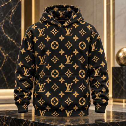 Louis Vuitton | Golden Monogram Print Hoodie Thanksgiving 2026 Collection