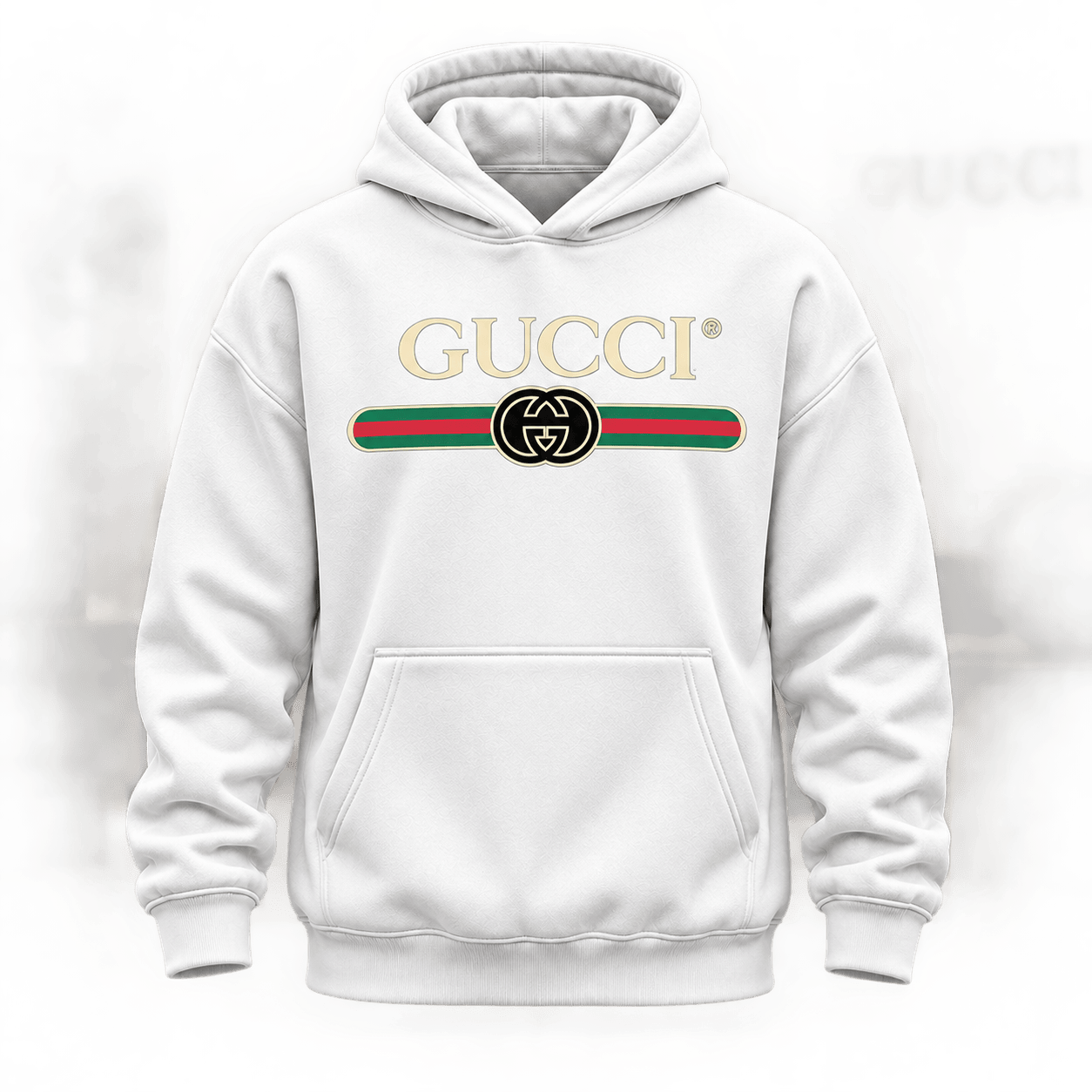 Gucci | Web Stripe Emblem Hoodie Fall 2026 Drop