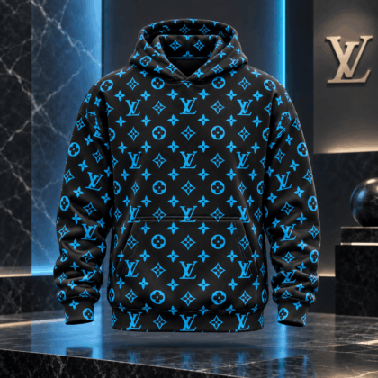 Louis Vuitton | Electric Blue Monogram Hoodie Black Friday 2026 Collection